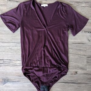 Madewell wrap front bodysuit